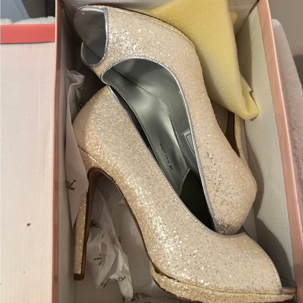 Sparkle high heels